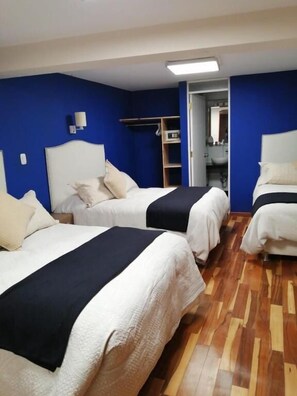 HABITACION TRIPLE | 6 habitaciones, ropa de cama de alta calidad y edredón 