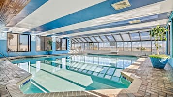 Indoor pool, a heated pool