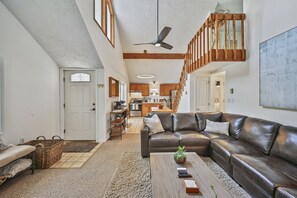 TV connectée, cheminée