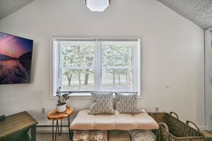 TV connectée, cheminée