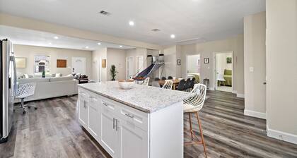 Central & Stylish Home w/ Games | 8 Mins to DownTown