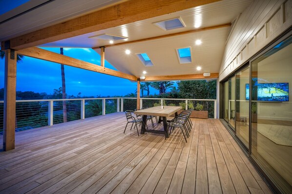 Restauration en plein air