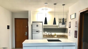 Phòng đôi hoặc 2 giường đơn tiện nghi đơn giản | Bếp riêng | Dụng cụ pha cà phê/trà, tủ lạnh, lò vi sóng, máy xay thực phẩm 