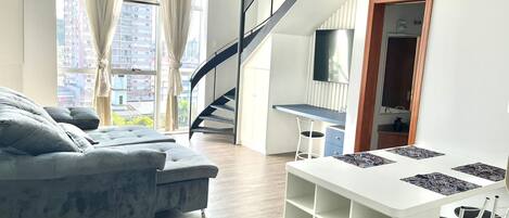Comfort Double or Twin Room | Living area | 43-inch Smart TV with digital channels, TV