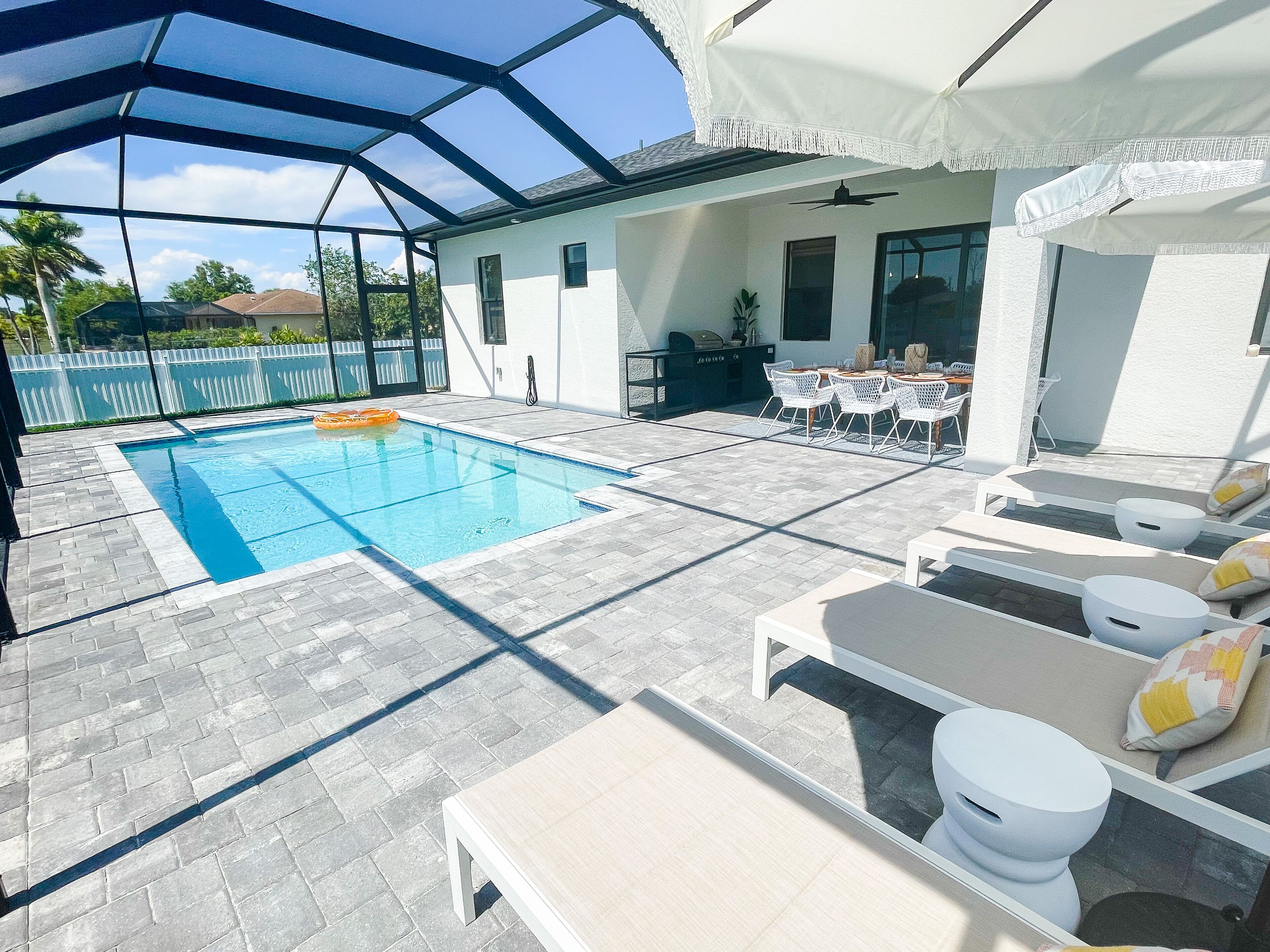 Cape Coral Escape w/ Backyard Oasis + Heated Salt Water Pool