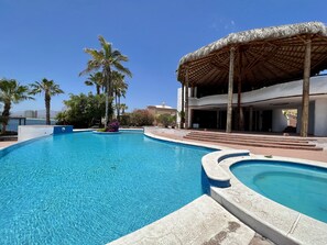 Pool - Large 3BR Home Steps from the Playa Algodones Beach – Villas California (San Carlos Nuevo Guaymas)