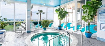 Full Ocean View luxury suite with private balcony directly on the beach