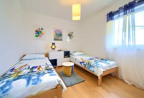 2 Schlafzimmer, Bügeleisen/Bügelbrett, kostenloses WLAN, Bettwäsche