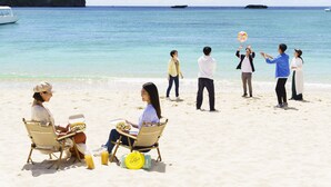 ใกล้ชายหาด, ทรายสีขาว, บาร์ริมหาด