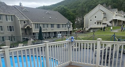 COZY CABIN IN BERKSHIRES RESORT. SKI IN AND OUT. PET FRIENDLY.
