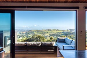 Blick von der Unterkunft