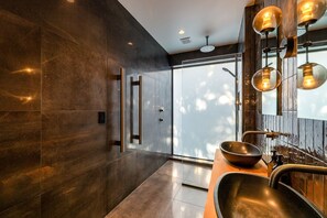 Luxury Villa | Bilik Mandi | Pancuran mandi, hulu semburan hidrourut 