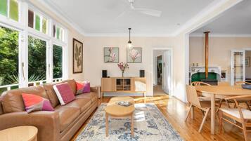 Smart TV, books, music library