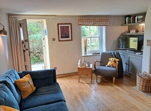 Televisión y reproductor de DVD 