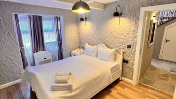 Premium bedding, individually decorated, individually furnished