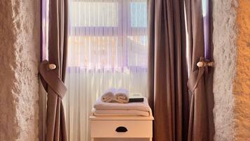 Premium bedding, individually decorated, individually furnished
