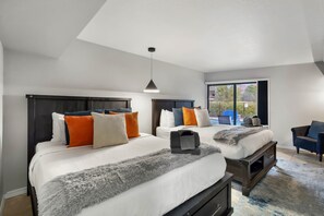 4 bedrooms, travel crib, free WiFi, bed sheets