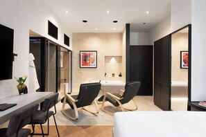 Deluxe Open Suite con Spa | Minibar, coffres-forts dans les chambres, décoration personnalisée