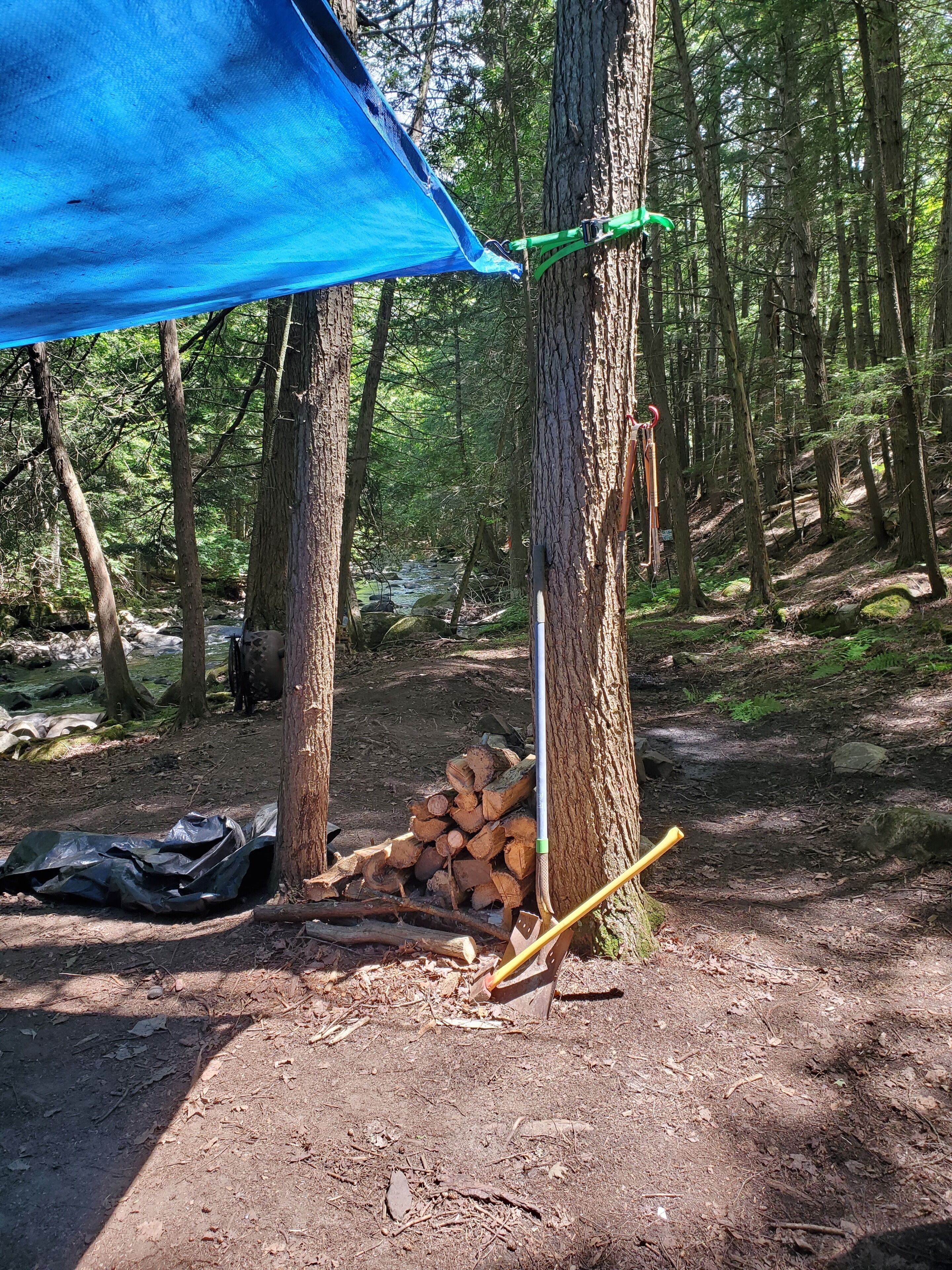Camping Classic ADK style Creekside