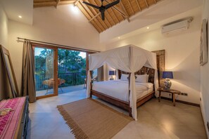 Deluxe Villa | 3 bedrooms, in-room safe, desk, free rollaway beds - Villa Puri Aman - 3BR Private Pool Villa in Canggu with Garden Oasis, Near Beach (Canggu)