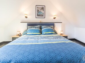 3 quartos, acesso de cortesia à internet, roupa de cama