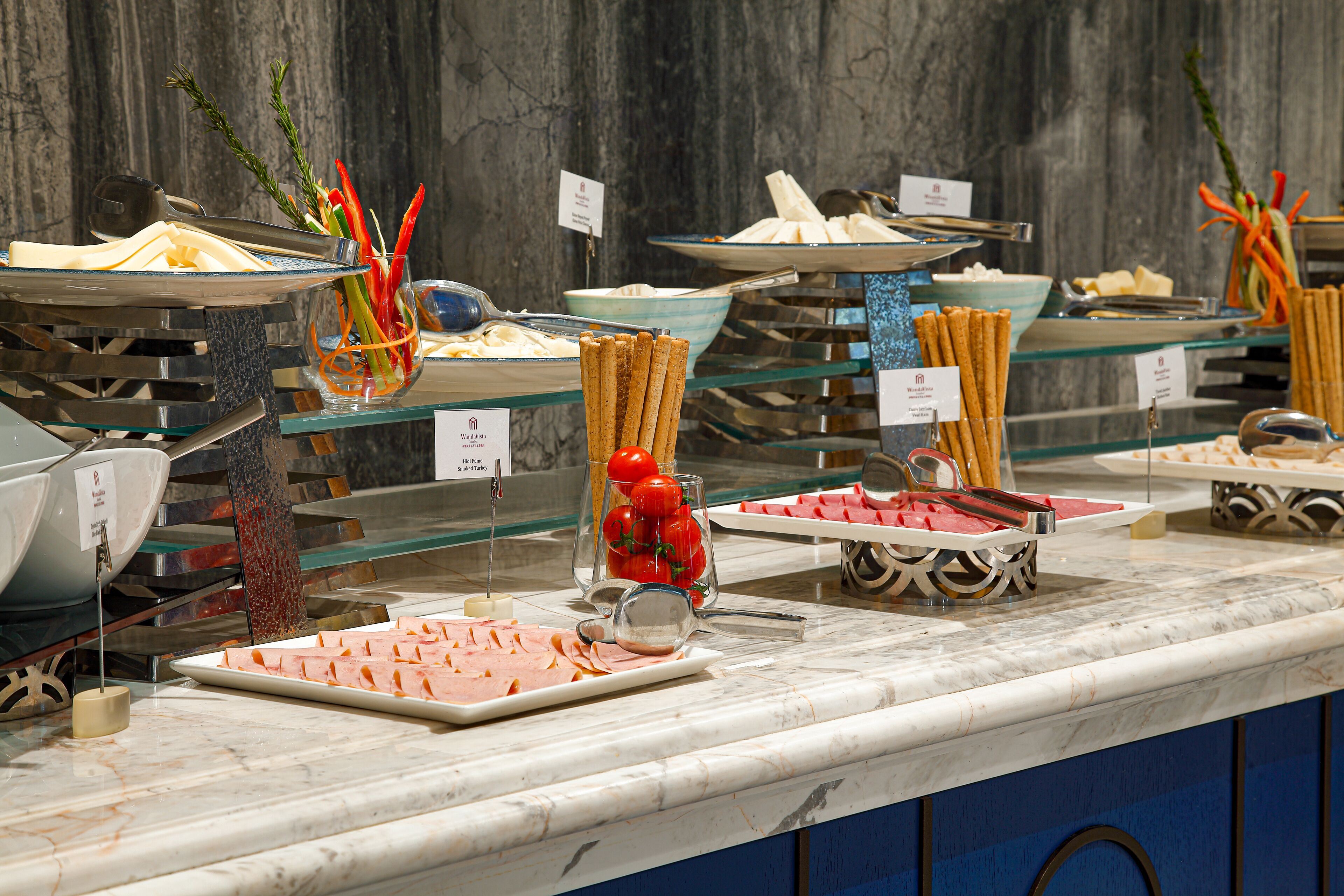 Daily buffet breakfast (EUR 23 per person)