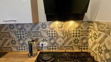 Apartment (Two Bedroom Apartment with Terrace) | Private kitchen | Fridge