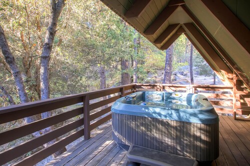 Yosemite's Creekside Birdhouse