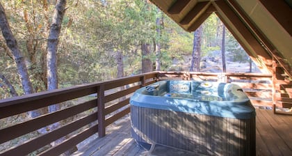 Yosemite's Creekside Birdhouse
