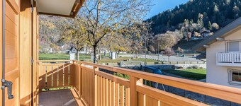 Apartamento 'Condominio Lucia 7' con vistas a la montaña, jardín y Wi-Fi