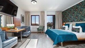 1 slaapkamer, een strijkplank/strijkijzer, gratis wifi, beddengoed