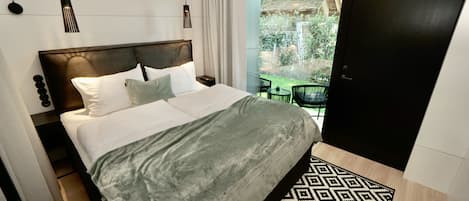 Appartement Confort | 1 chambre, literie hypoallergénique, coffres-forts dans les chambres