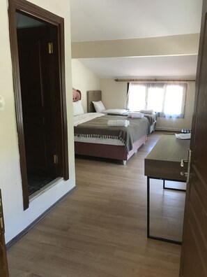 Standard Room, Multiple Beds, Mountain View | Premium bedding, free WiFi, bed sheets - Aşina Motel Restorant (Sapanca)