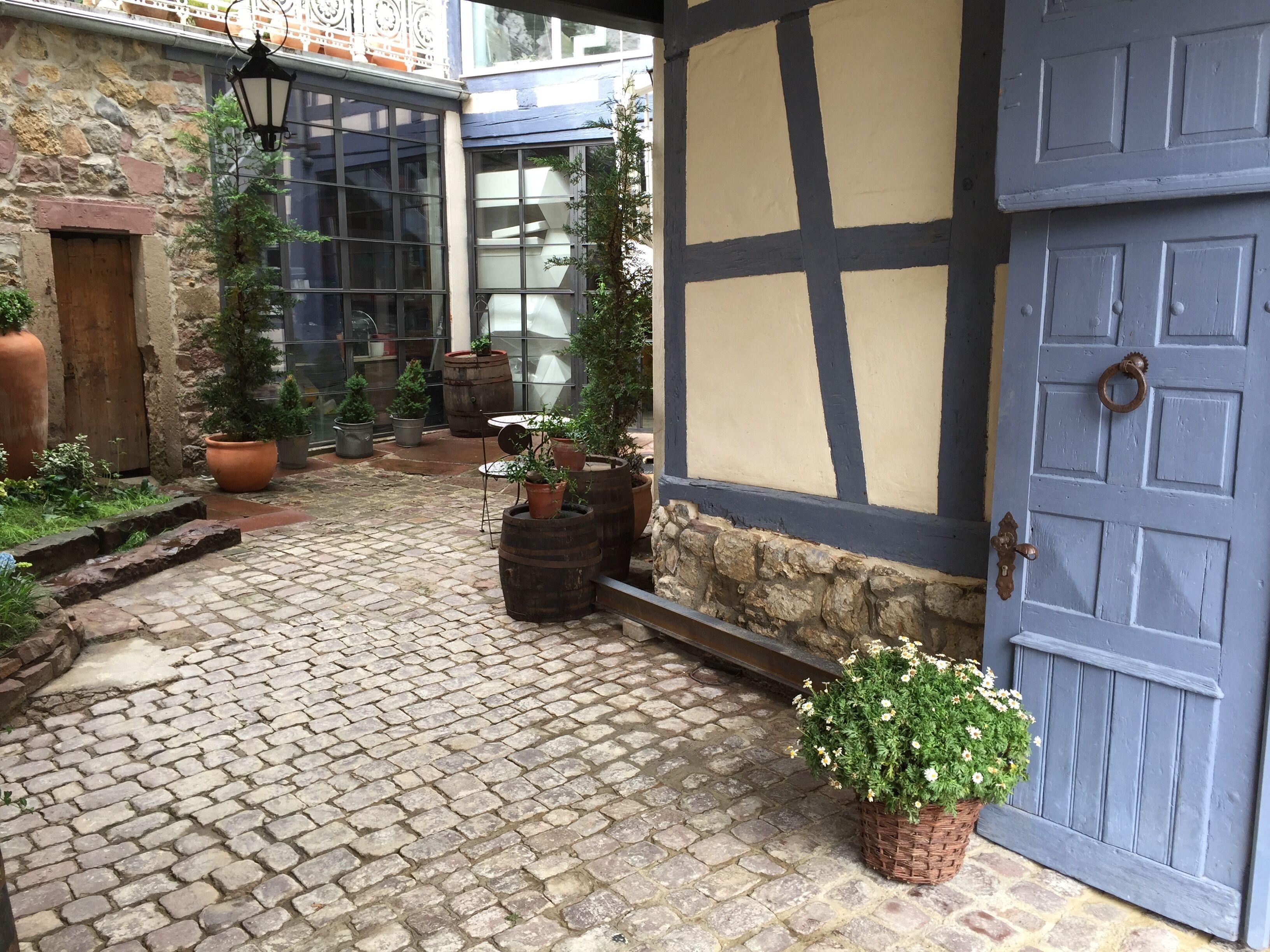 Enceinte de l’hébergement