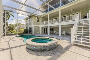 Et oppvarmet basseng