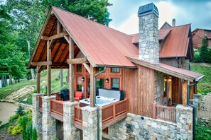 Idromassaggio all'aperto