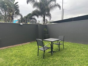 Blick von der Unterkunft