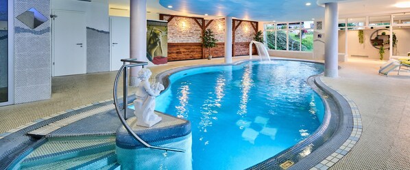 Indoor pool, outdoor pool
