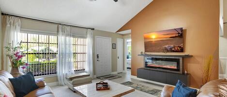 電視、壁爐、打印機