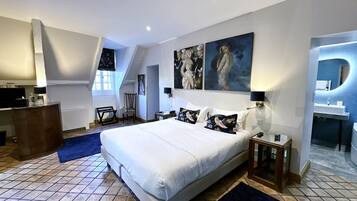 1 chambre, literie de qualité supérieure, décoration personnalisée