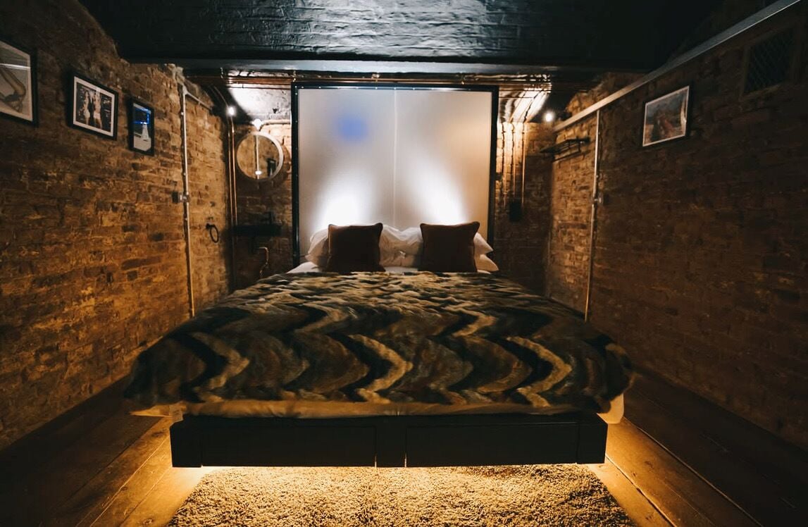 Economy-Doppelzimmer, ohne Fenster (Mail Room) | Bettwäsche aus ägyptischer Baumwolle, hochwertige Bettwaren