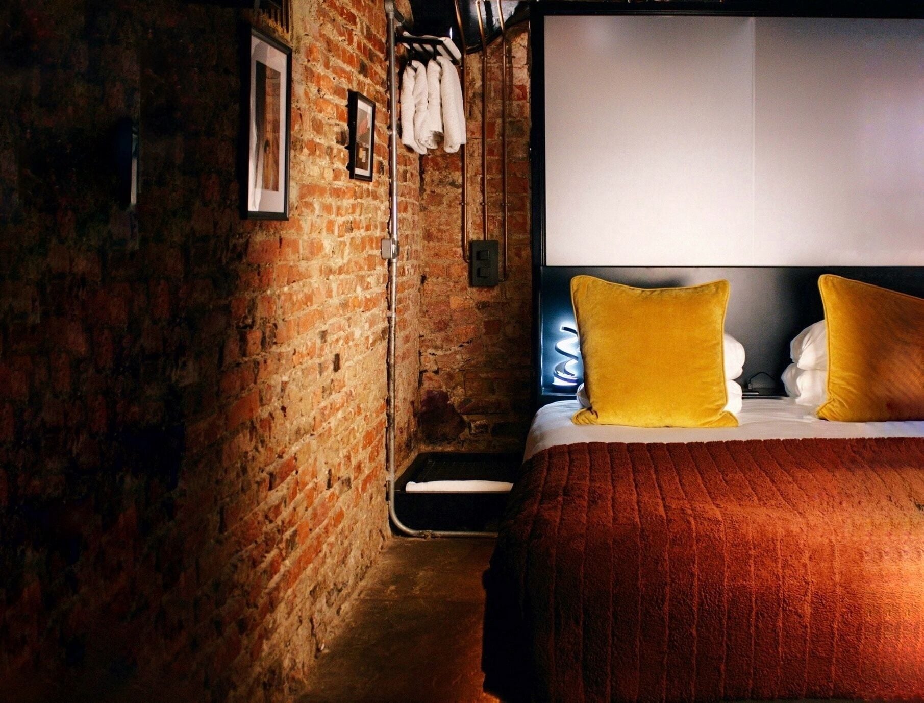 Economy tweepersoonskamer, geen ramen | Lakens van Egyptisch katoen, luxe beddengoed