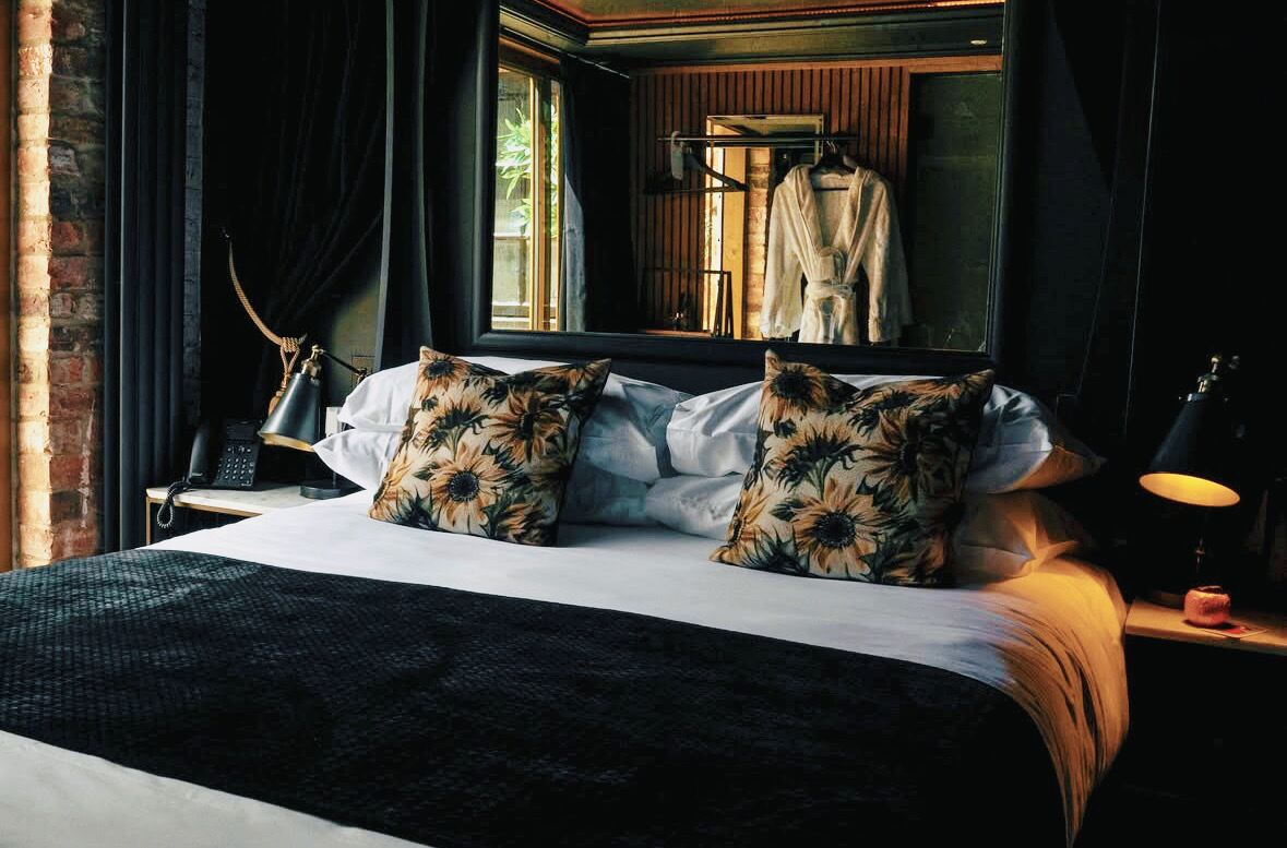 Quarto superluxo, banheira de imersão (Sir Joseph Terry) | Roupas de cama de algodão egípcio, roupas de cama premium