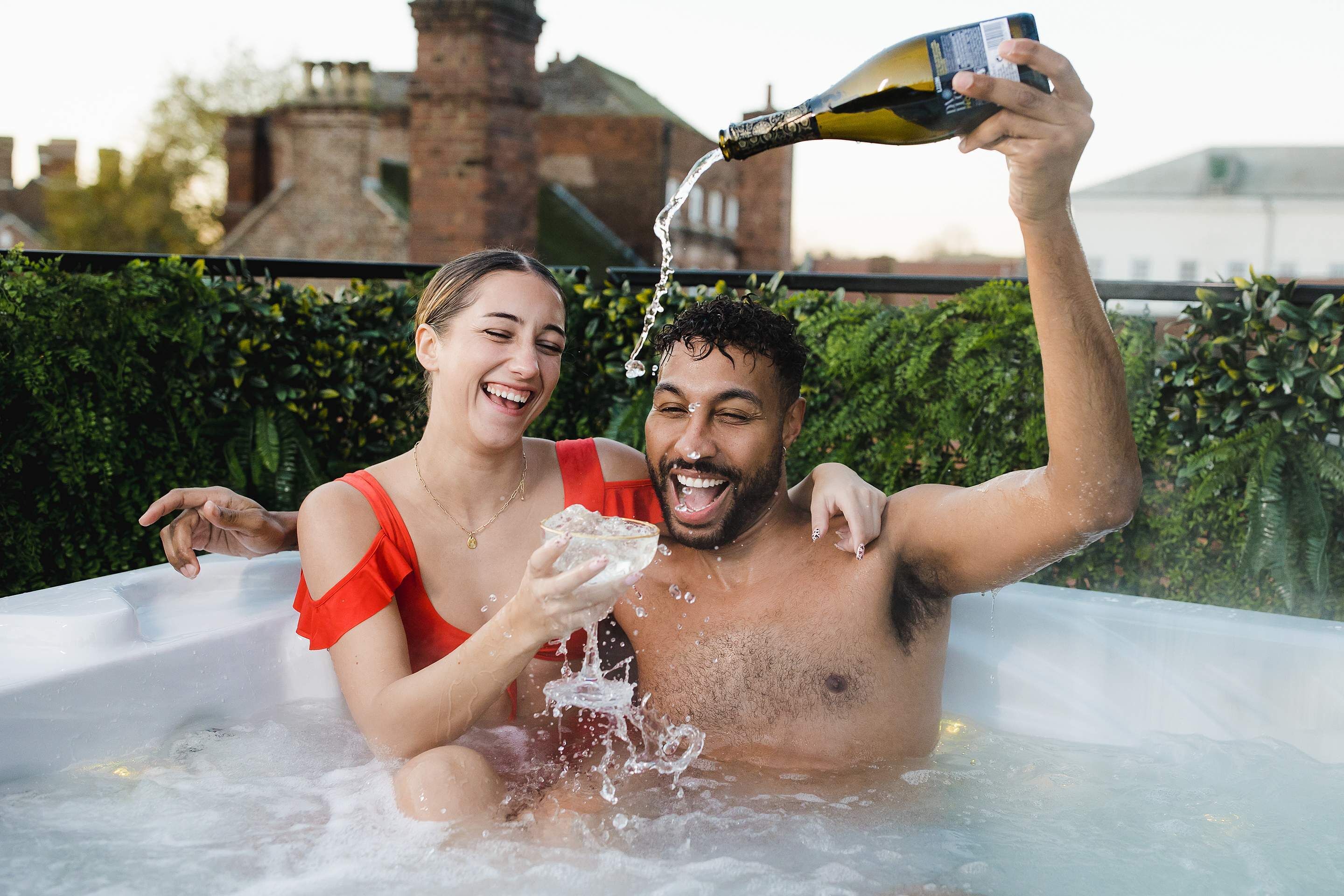 Habitación doble Prestigio, hidromasaje (Stella Solarium) | Terraza o patio