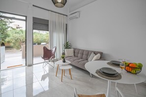 Basic-Apartment | Ausblick vom Zimmer