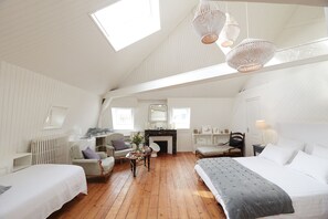 Kahden hengen deluxe-huone (Côte d'Albâtre) | Minibaari, yksilöllisesti sisustettu, yksilöllisesti kalustettu