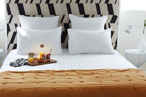 Habitación Deluxe doble (Bois des Combles) | Ropa de cama de alta calidad, minibar, decoración individual