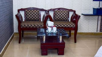 Sala de estar en el lobby