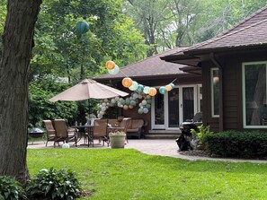 Outdoor dining - Breathtaking home close to Schaumburg, Chicago (Palatine)
