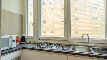 Appartamento Deluxe, 1 camera, 1 soggiorno | Eigene KĂŒche